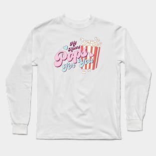 My Heart Pops For You Valentines Day Matching Couples Long Sleeve T-Shirt